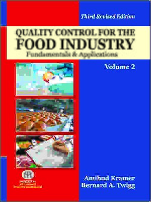 cover image of Quality Control for the Food industry Fundamentals & Applications Vol. 2